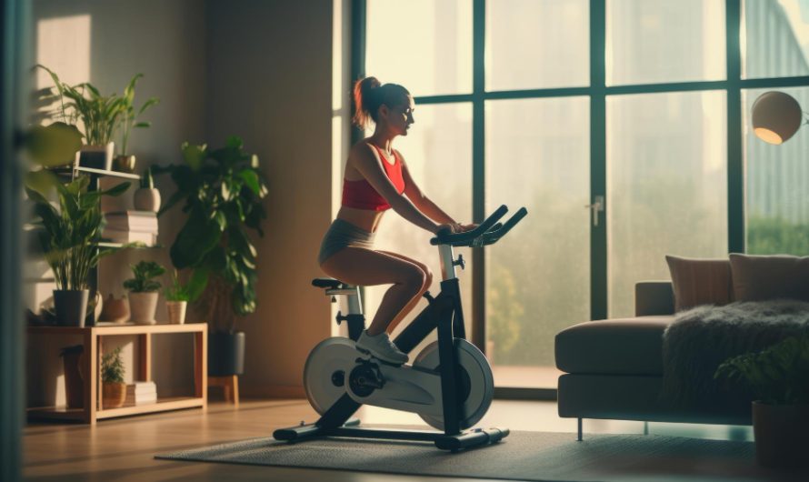 Antrenamente eficiente acasă pe bicicleta fitness